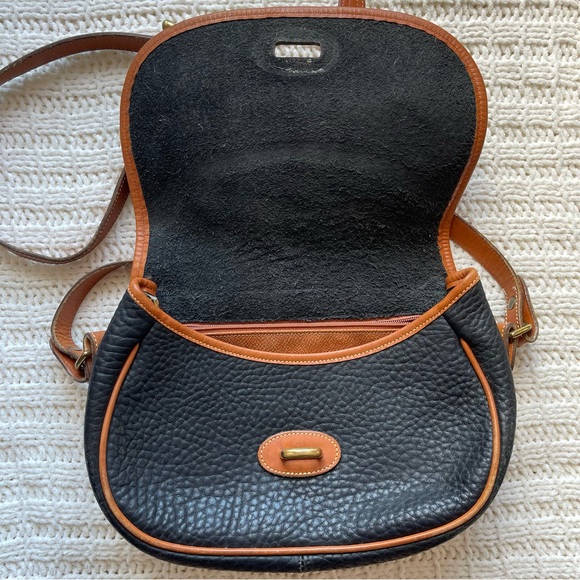 Vintage Dooney & Bourke Leather Crossbody - Picture 2 of 11